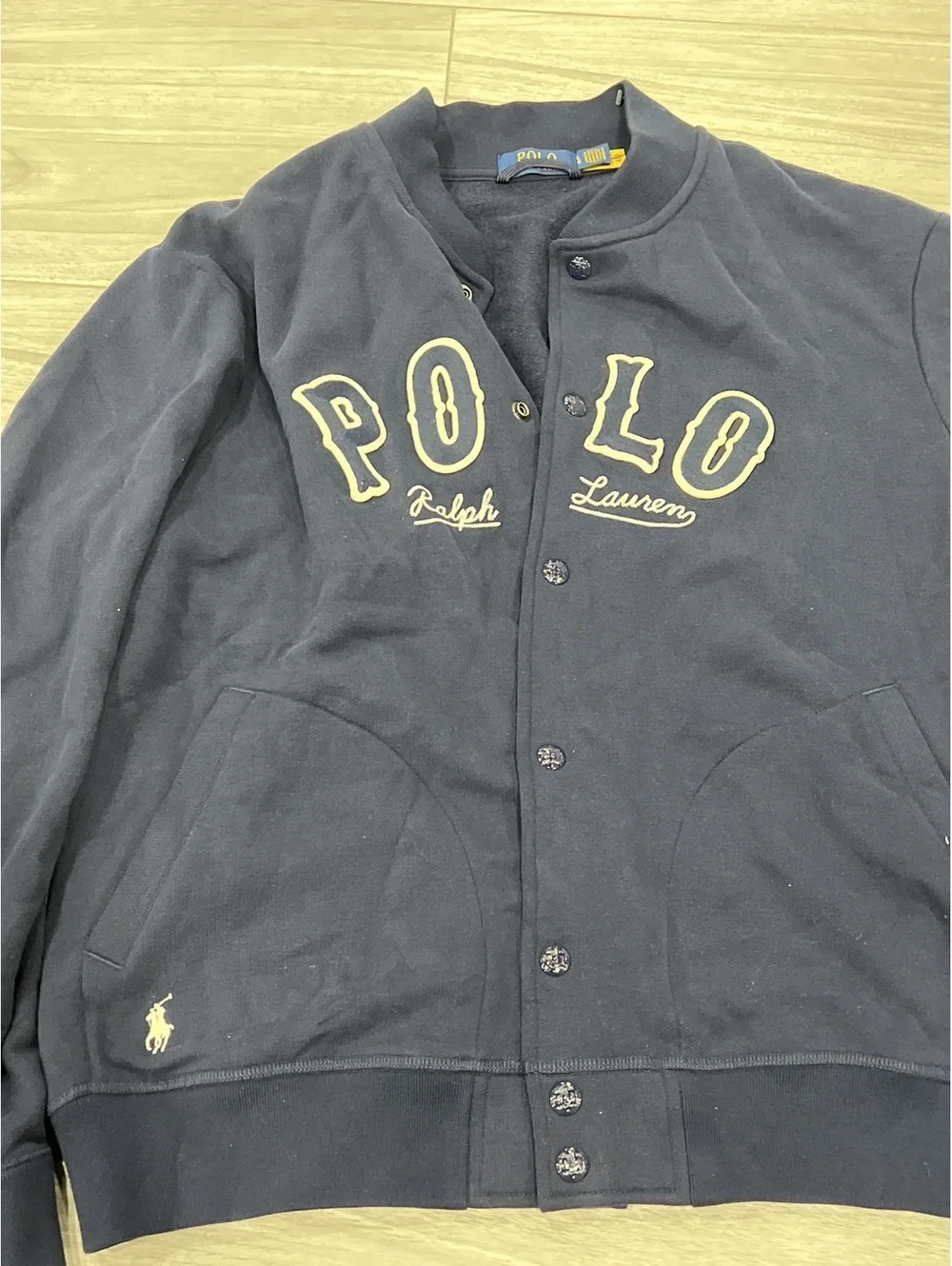 Polo Ralph Lauren press-stud sweatshirt